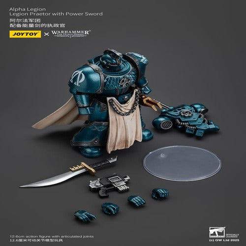 Warhammer The Horus Heresy figurine Alpha Legion Praetor with Power Sword 20 cm