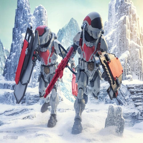 Cosmic Legions: Outpost Zaxxius figurine T.U.5.C.C. Phantom Trooper