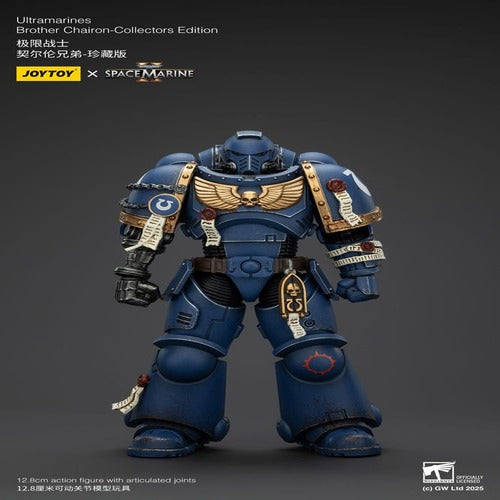 Warhammer 40,000: Space Marine 2 figurine Ultramarines Brother Chairon Collectors Edition 13 cm