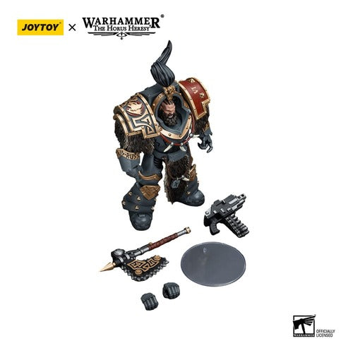 Warhammer The Horus Heresy figurine 1/18 Space Wolves Varagyr Wolf Guard Squad Varagyr Thegn 12 cm