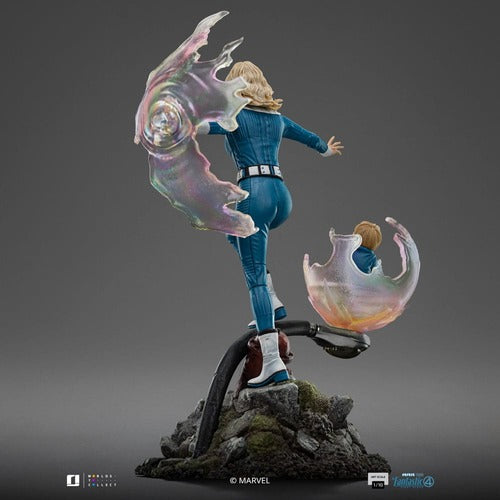Fantastic Four statuette 1/10 Art Scale Invisible Woman and Franklin 28 cm