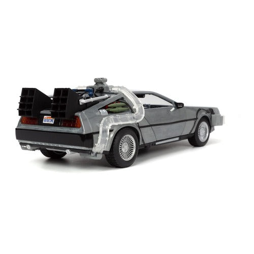 Back to the Future 1/24 Hollywood Rides Back to the Future 1 Time Machine