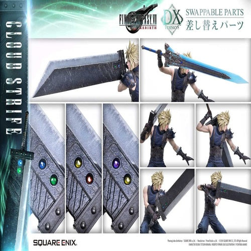 Final Fantasy VII Rebirth statuette 1/4 Cloud Strife Deluxe Ver. 68 cm