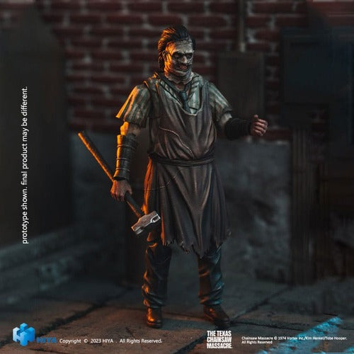Texas Chainsaw Massacre (2003) figurine 1/18 Exquisite Mini Leatherface 2003 Killing Mask 11 cm