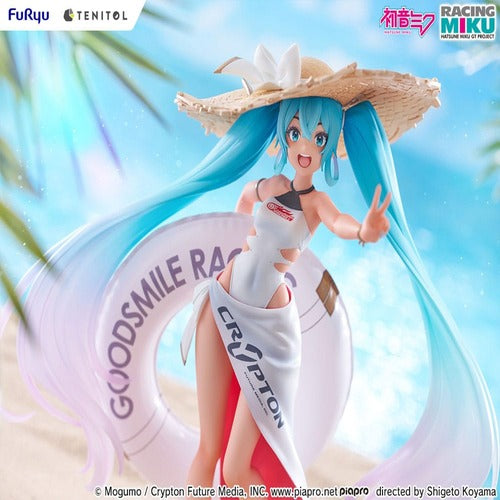 Hatsune Miku GT Project statuette PVC Tenitol 1/7 Racing Miku 2024: Tropical Ver. 21 cm