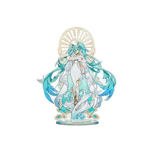 Character Vocal Series 01: Hatsune Miku Socle en acrylique Hatsune Miku feat. Yoneyama Mai Mega 35 cm