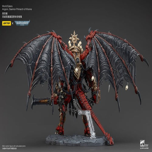 Warhammer 40k Figurine World Eaters Angron Daemon Primarch of Khorne 48 cm