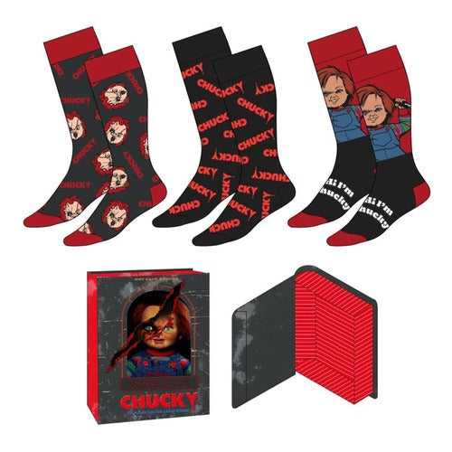 Chucky pack 3 paires de chaussettes 38-45