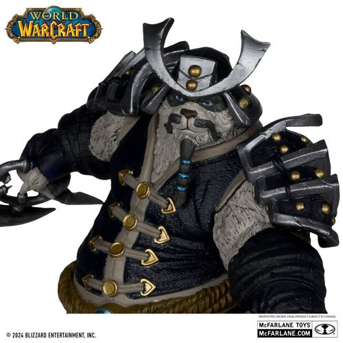 World of Warcraft PVC Statuen 2er-Pack 1/12 Dwarf Hunter: Beast Master & Pandaren: Monk (Gold Label) 15 cm