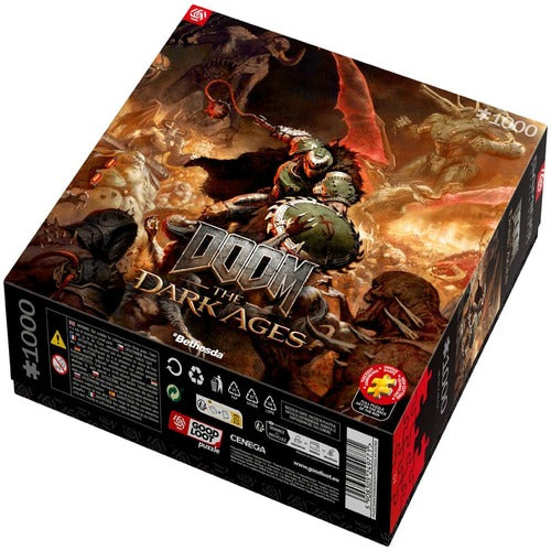 Doom The Dark Ages Puzzle Slayer's Rag 1000 pièces)