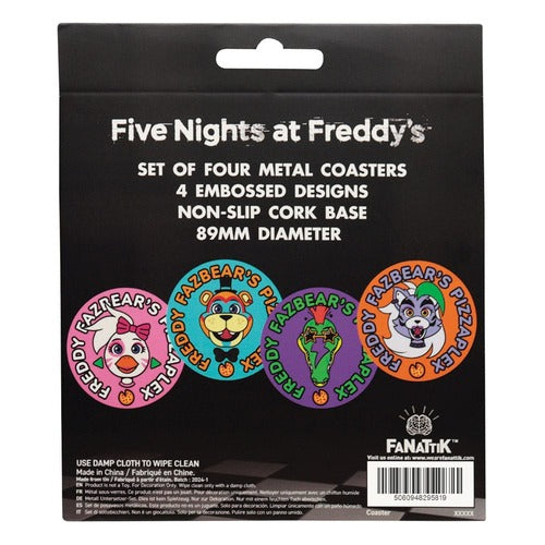 Five Nights at Freddy's Untersetzer 4er-Pack Printed Drinks
