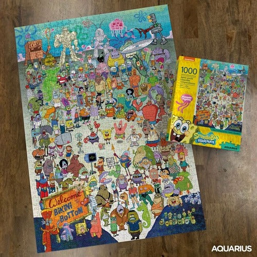 Bob l´éponge puzzle Cast (1000 pièces)