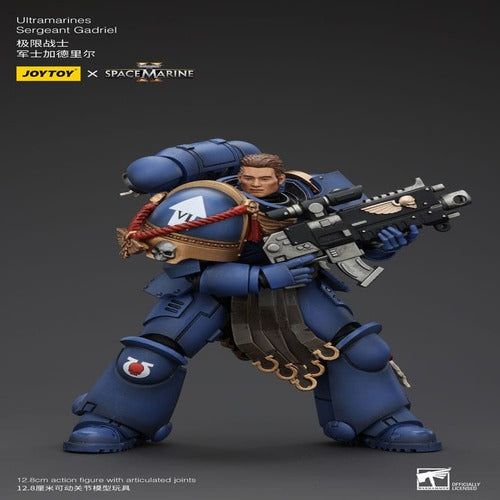 Warhammer 40k figurine 1/18 Uitramarines Sergeant Gadriel 13 cm