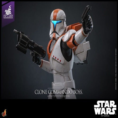 Star Wars: The Clone Wars figurine 1/6 Clone Commando Boss Hot Toys Exclusive 30 cm