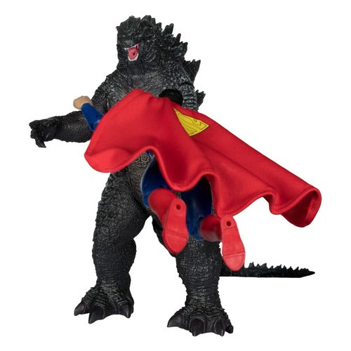 DC Justice League Monsterverse DC Multiverse pack de 2 figurines Superman Vs. Godzilla 30 cm