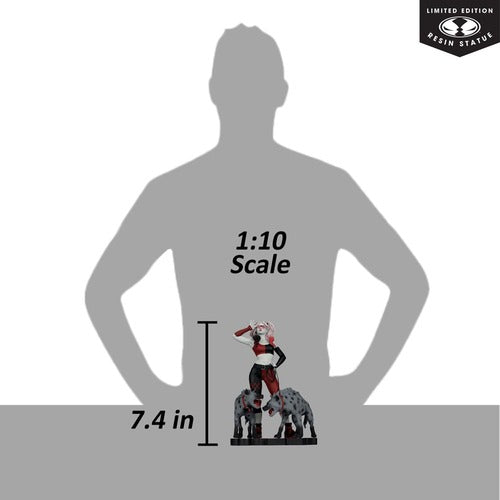 DC Direct Harley Quinn: Red, White & Black Statue 1/10 Harley Quinn by Jenny Frison 19 cm