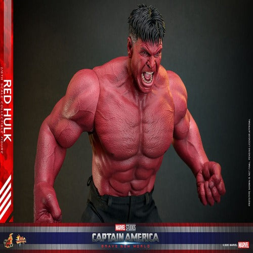 Captain America: Brave New World figurine Movie Masterpiece 1/6 Hulk Red Hulk 47 cm