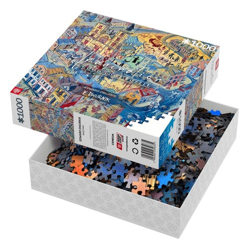 Edward Dwurnik puzzle Imagination Radzymin (1000 pièces)