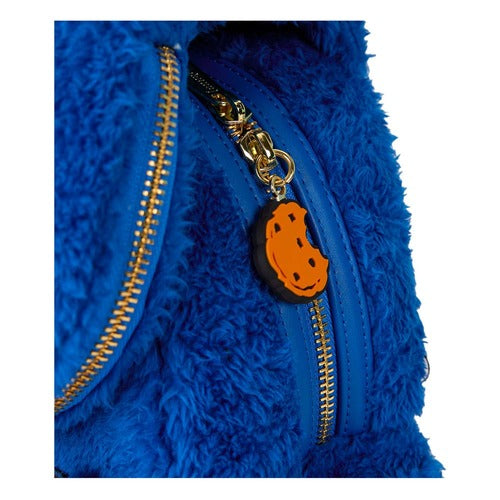 1, Rue Sésame Street by Loungefly Plush Mini sac à dos Cookie Monster