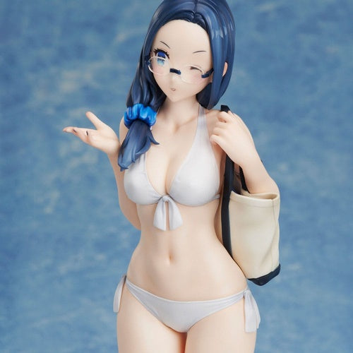 92M Illustration statuette PVC Myopic sister Date-chan Swimsuit Ver. Limited Edition 26 cm