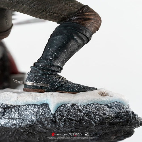 The Witcher 3: Wild Hunt statuette 1/6 Diorama Geralt vs Eredin 50 cm