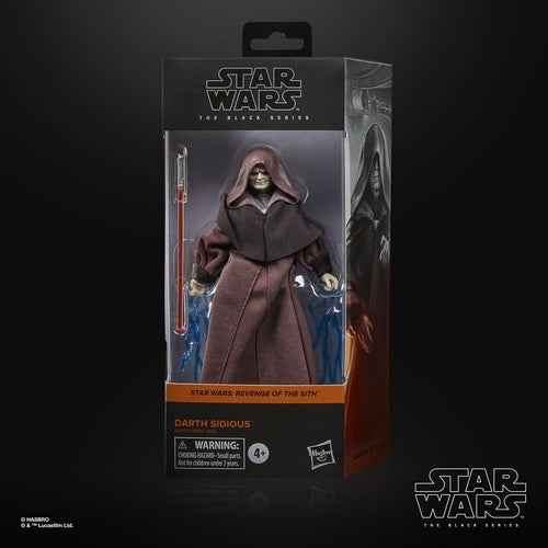 Star Wars Episode III Black Series figurine Darth Sidious 15 cm