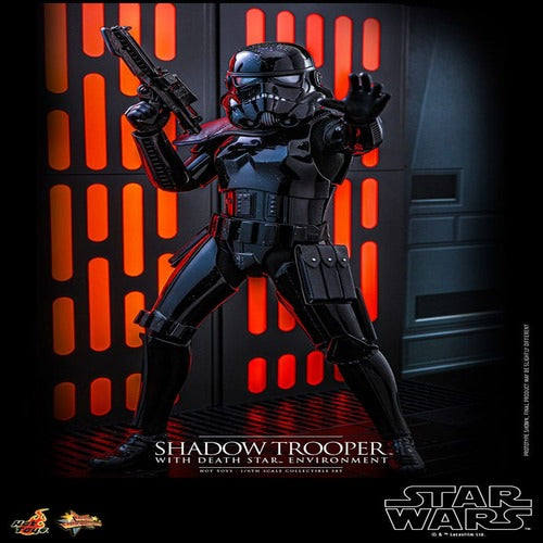 Star Wars figurine Movie Masterpiece 1/6 Shadow Trooper with Death Star Environment 30 cm