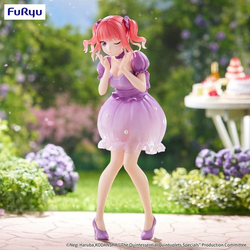 The Quintessential Quintuplets statuette PVC Trio-Try-iT Nakano Nino Pastel Dress Ver. 21 cm
