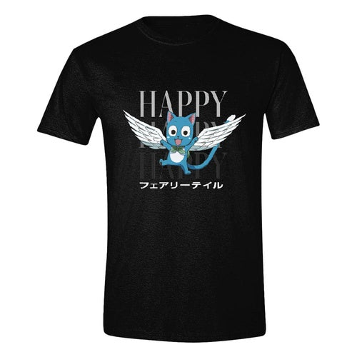 Fairy Tail T-Shirt Happy Happy Happy Größe M