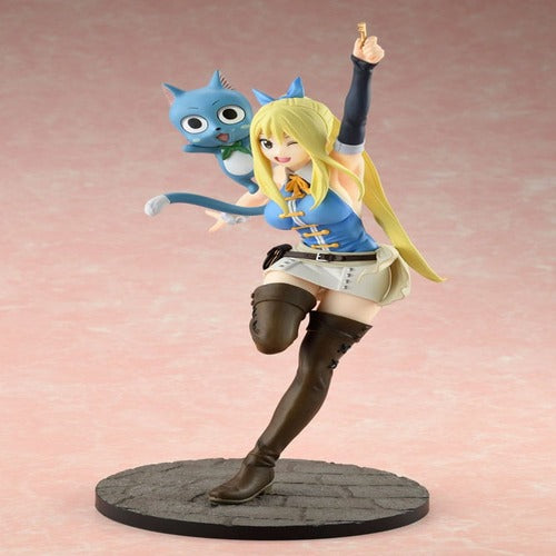 Fairy Tail statuette PVC 1/8 Lucy Heartfilia Wink Ver. 23 cm