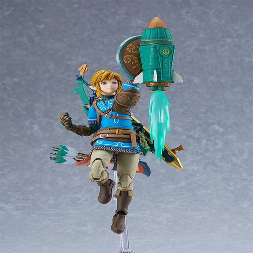 The Legend of Zelda Tears of the Kingdomfigurine Figma Link Tears of the Kingdom Ver. DX Edition 15 cm