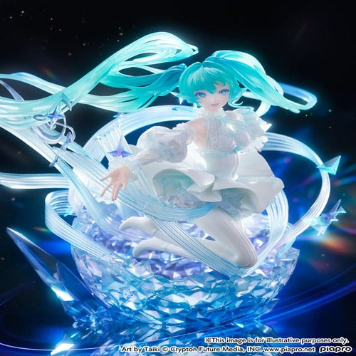 Hatsune Miku statuette PVC 1/7 Hatsune Miku - Crystal Dress Ver. 22 cm