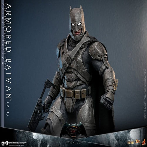 Batman v Superman: Dawn of Justice Movie Masterpiece Actionfigur 1/6 Armored Batman 2.0 (Deluxe Version) 33 cm