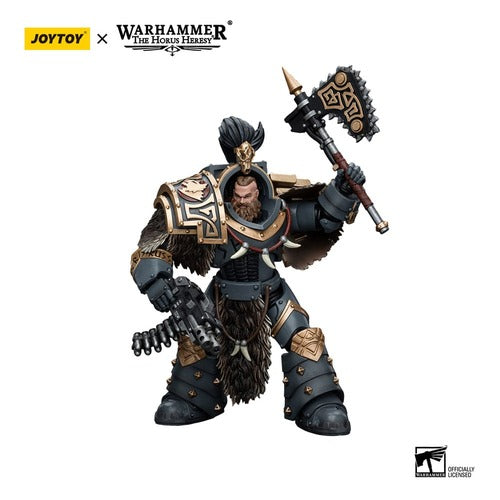 Warhammer The Horus Heresy figurine 1/18 Space Wolves Varagyr Wolf Guard Squad Varagyr Terminator 4 12 cm