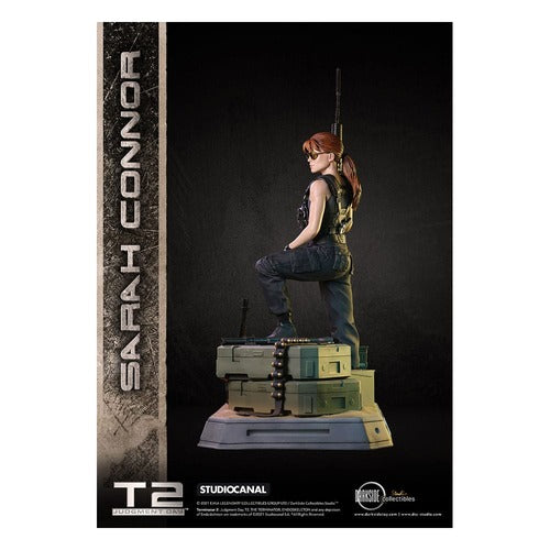 Terminator 2: Judgement Day 30th Anniversary statuette Sarah Connor 1/3 Exclusive 71 cm