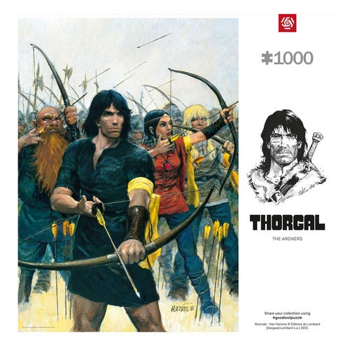 Thorgal puzzle Comic The Archers / Lucznicy (1000 pièces)
