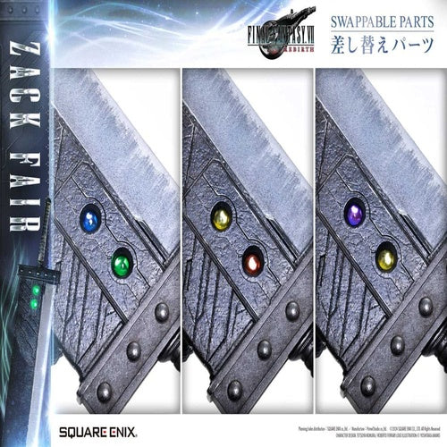 Final Fantasy VII Rebirth statuette 1/4 Zack Fair 57 cm