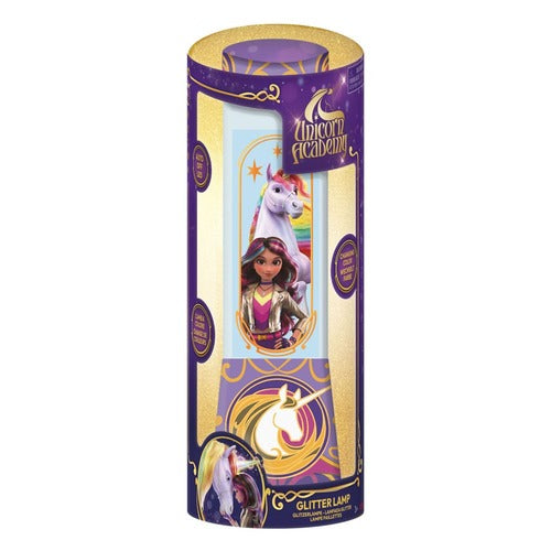 Unicorn Academy présentoir Lampe paillettes LED 15 cm (12)
