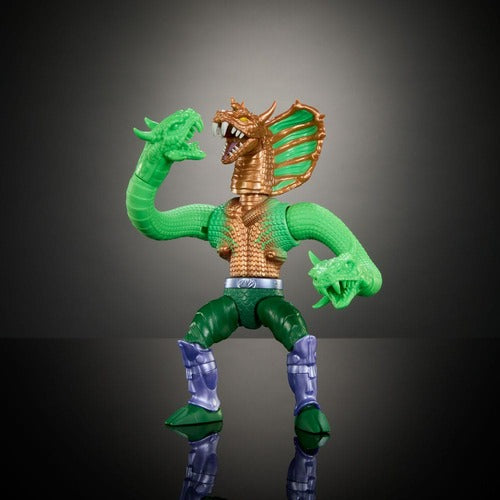 MOTU x TMNT: Turtles of Grayskull figurine Deluxe King Hiss 14 cm