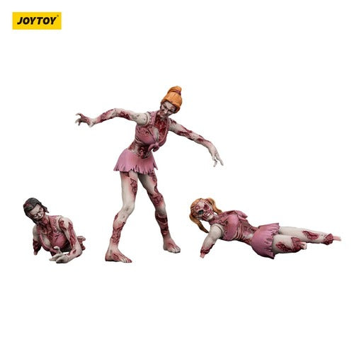 Zombie pack 3 figurines Dark Source Cheer Leaders 8 cm