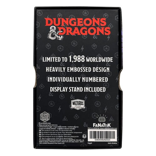 Dungeons & Dragons Metallbarren 50th Anniversary Spider Queen Limited Edition