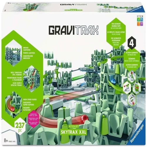 GraviTrax kit de construction de circuit de billes Action-Set XXL Skytrax