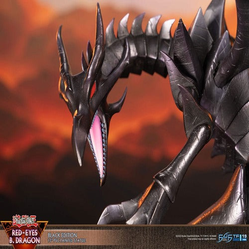 Yu-Gi-Oh! statuette PVC Red-Eyes B. Dragon Black Colour 33 cm