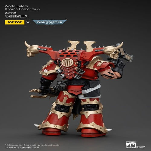 Warhammer 40k figurine 1/18 World Eaters Khorne Berzerker 5 13 cm