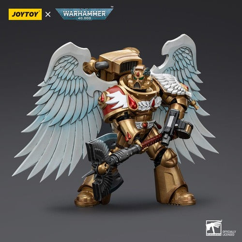 Warhammer 40,000 figurine 1/18 Blood Angels Sanguinary Guard with Encarmine Axe 12 cm