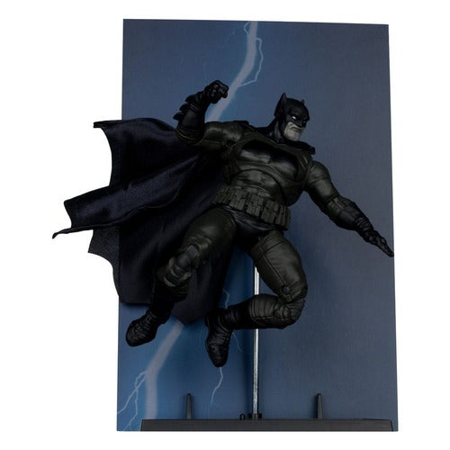 DC Multiverse McFarlane Cover Recreations figurine Batman (Batman: The Dark Knight Returns #1) (Gold Label) 18 cm