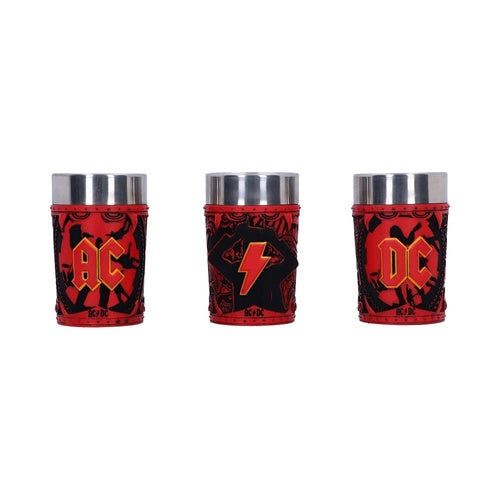 AC/DC Schnapsgläser Logo 3er-Pack