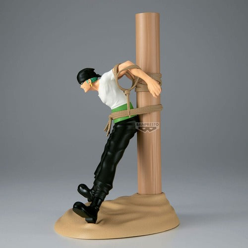 One Piece statuette PVC Figure Life Pirate Hunter Zoro 17 cm