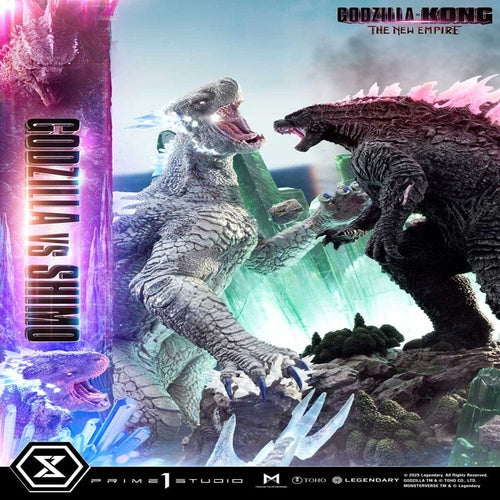Godzilla x Kong: The New Empire Ultimate Diorama Masterline Series Statue Godzilla vs Shimo 86 cm