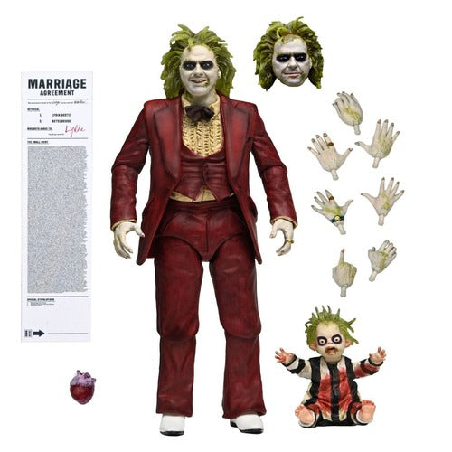 Beetlejuice Beetlejuice figurine Ultimate "Red Tuxedo" Beetlejuice 18 cm